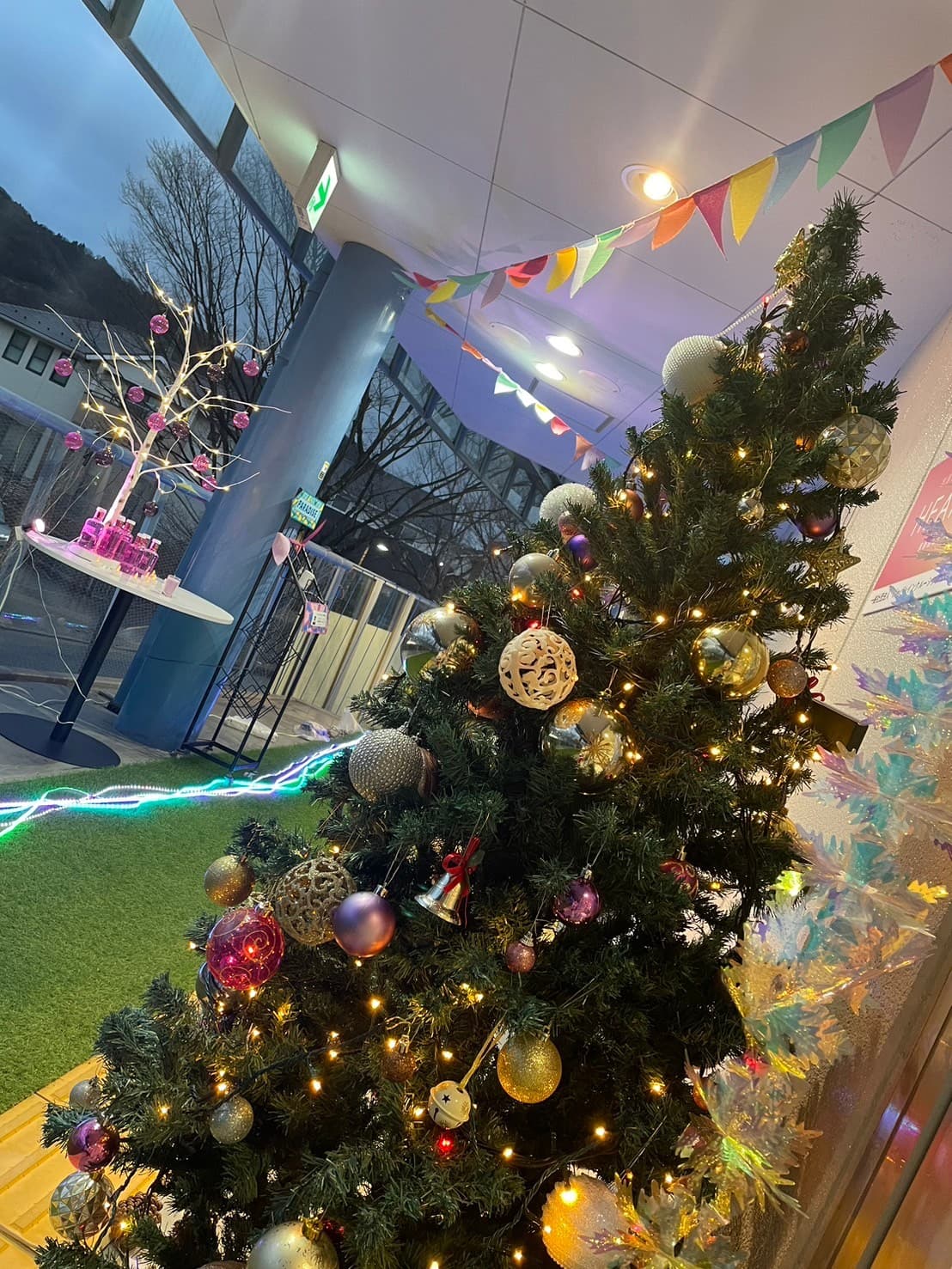 クリスマスの飾り付け